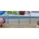 WSM N2001 - N Scale - 12ft Chain-link fence